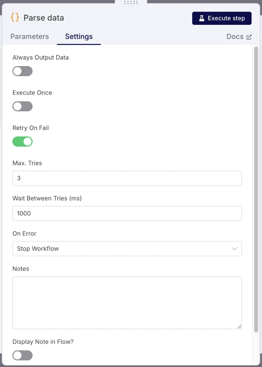 Granular Error Handling